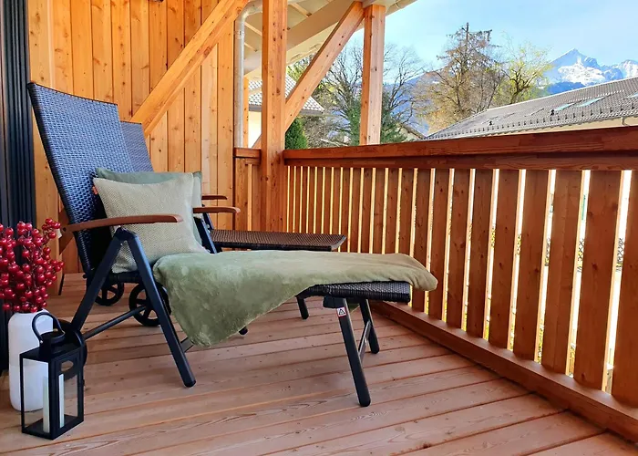 Будинок відпочинку Berger Mit Eigenen Whirlpool Im Garten